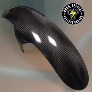 RACE CARBON FRONT FENDER SOFTAIL M8 REINFORCED RACING FINISH