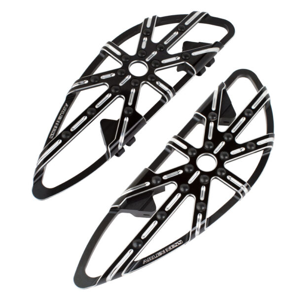 Pedane 10-Gauge  Black Arlen Ness Touring 94-22 Softail FLST 86-17
