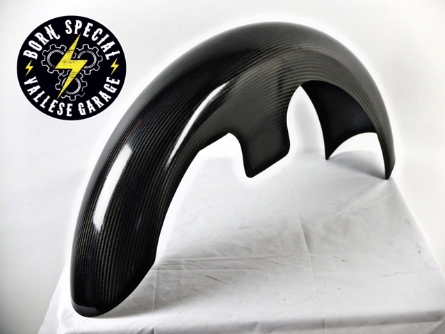 RACE CARBON FRONT FENDER PERFORMANCE BAGGER 14UP 21" WHEEL LONG VERSION