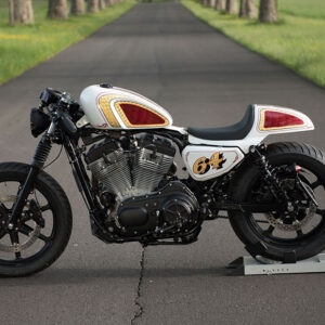 SELLA E TELAIO CAFE’ RACER ROLAND SANDS SPORTSTER 04-UP