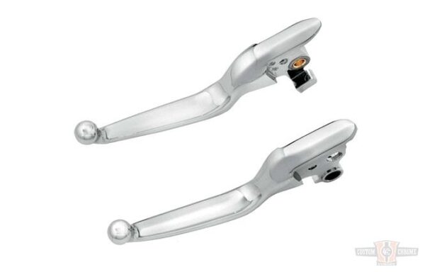 Kit leve Freno e Frizione cromate per tutti i modelli SPORTSTER 04-13