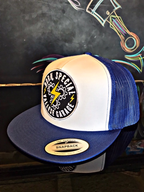 Flat Hat Born Special Vallese Garage Blu