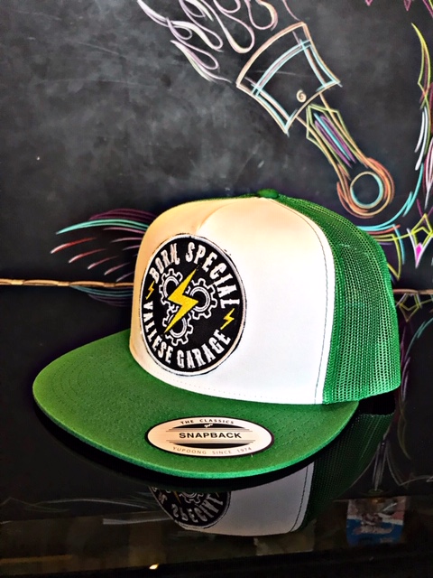 Flat Hat Born Special Vallese Garage verde