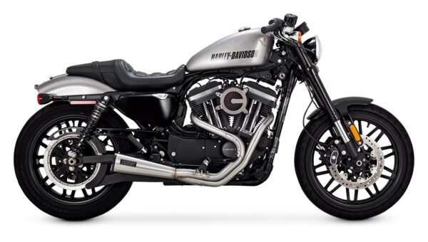 VANCE & HINES, STAINLESS 2-1 UPSWEEP EXHAUST SPORTSTER 04-20 - immagine 2
