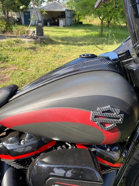 Full Carbon Dash Cover Vallese Garage, Baggers 08-20. - immagine 2