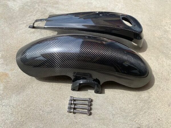COMBO RACE CARBON FENDER AND DASH,BAGGERS 08-20 - immagine 3