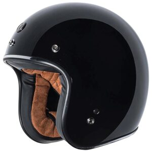 CASCO JET VINTAGE TORC Del Mar (T-50) ECE Open Face Helmet Gloss Black L