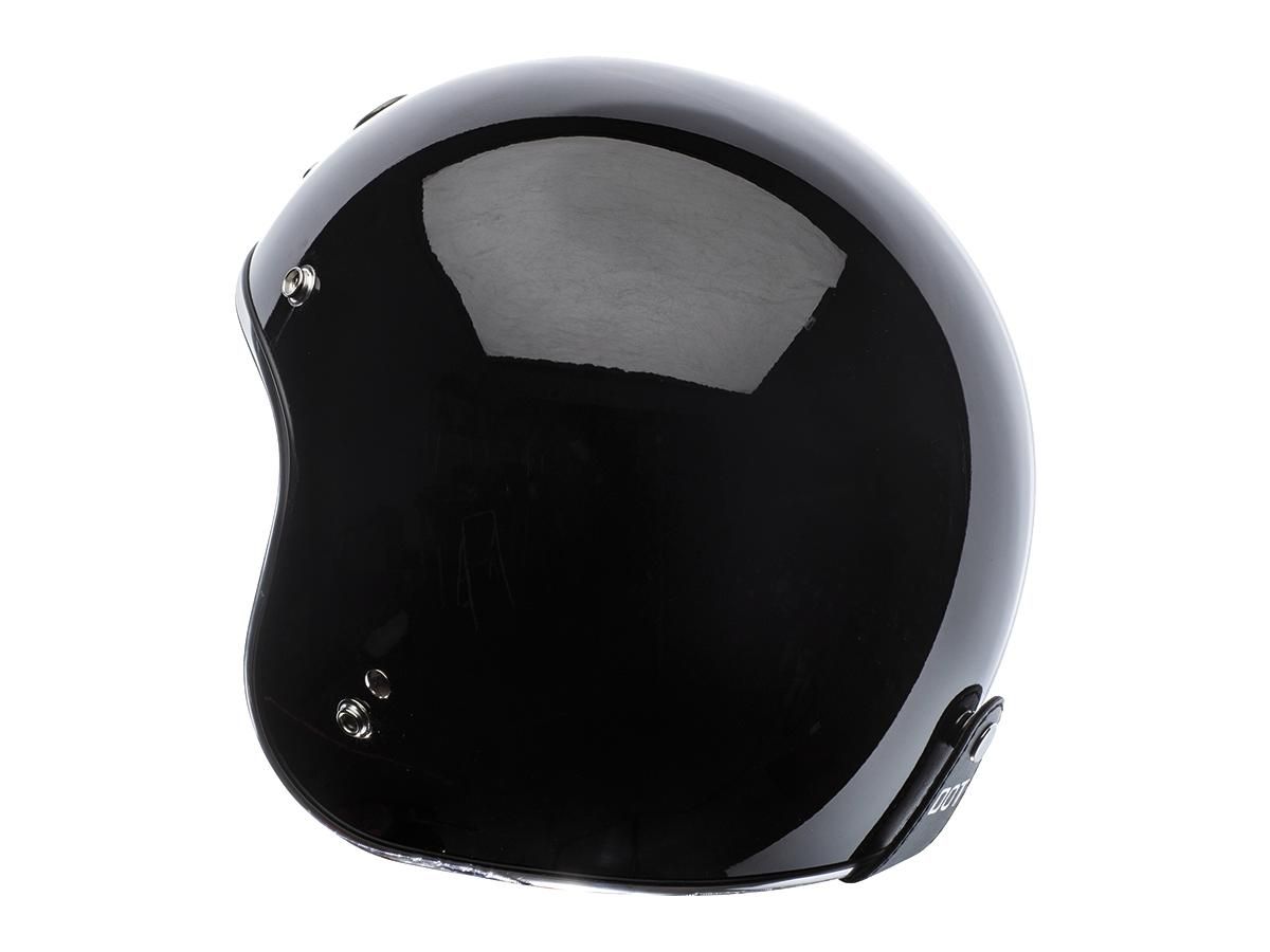 CASCO JET VINTAGE TORC Del Mar (T-50) ECE Open Face Helmet Gloss Black M - immagine 3