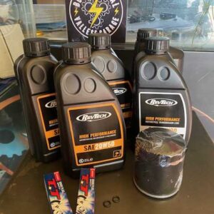 KIT TAGLIANDO VSPEC SOFTAIL E DYNA TWIN CAM 99-17 FILTRO NERO