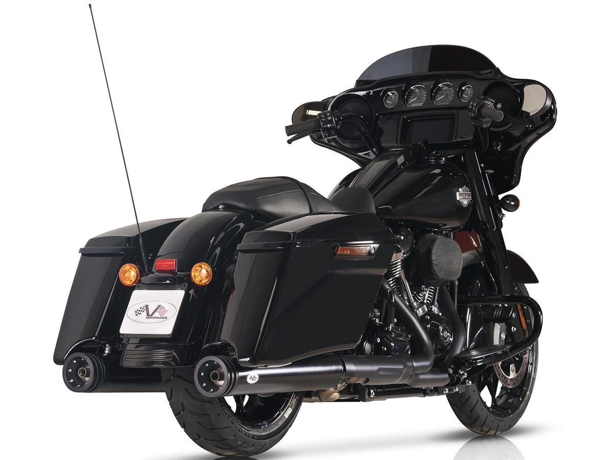 TERMINALI V-PERFORMANCE DOUBLE RING NERI TOURING 21-24 - immagine 2