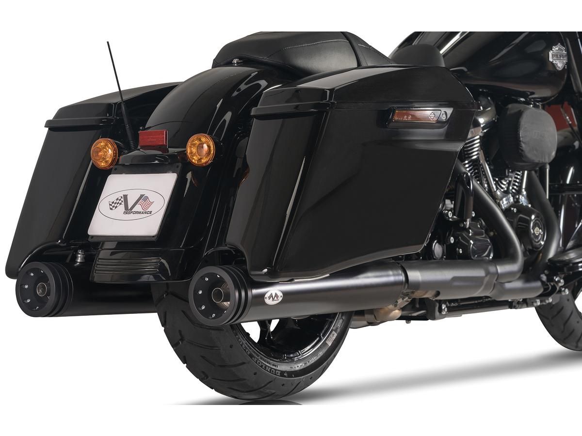 TERMINALI V-PERFORMANCE DOUBLE RING NERI TOURING 21-24 - immagine 5