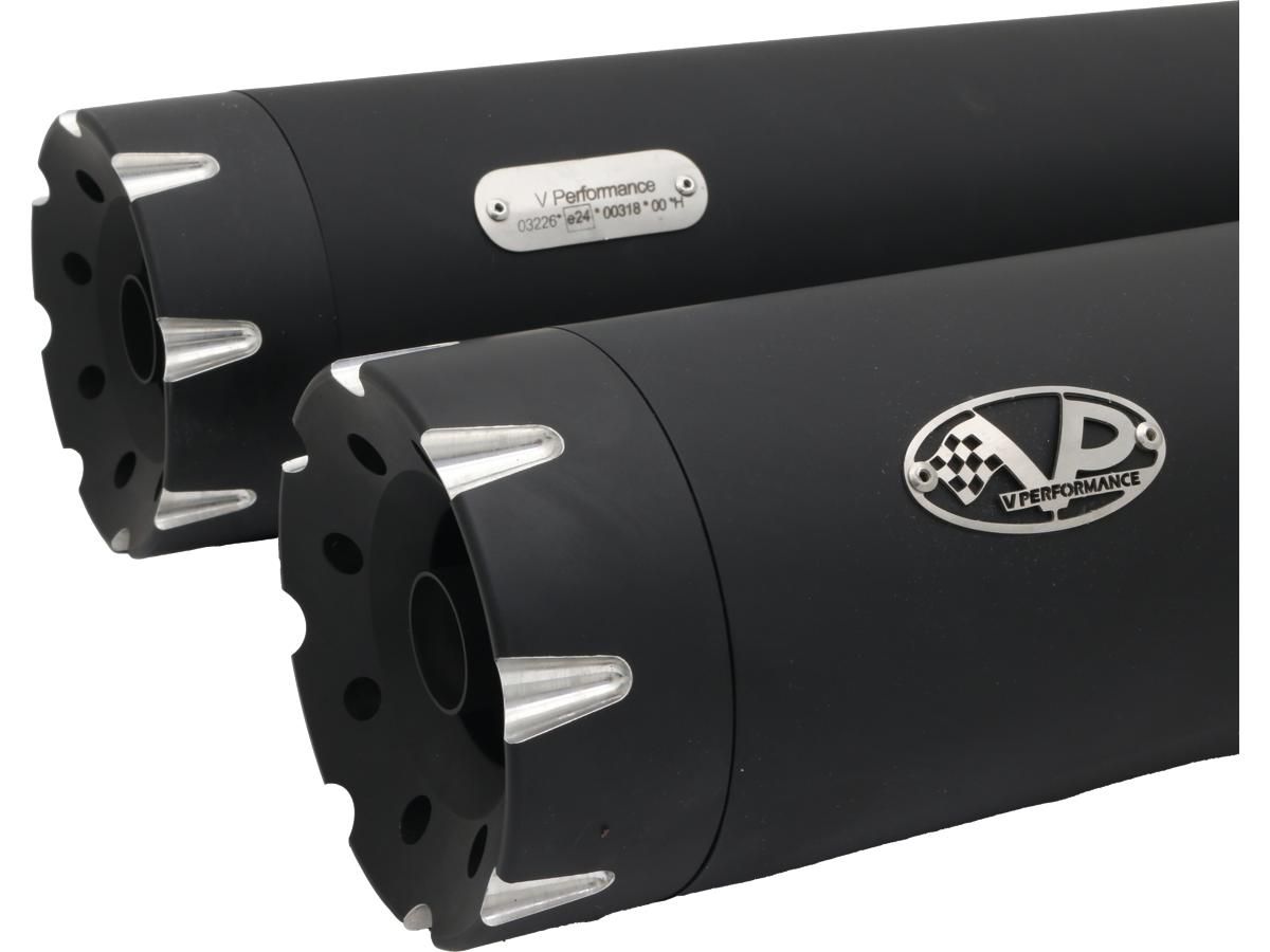 TERMINALI V-PERFORMANCE REVOLVER NERI TOURING 21-24 - immagine 2