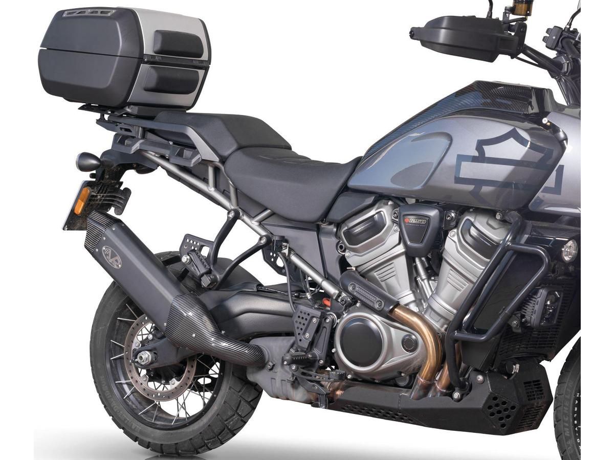 Terminale Panamerica  V-Performance nero con finalino in carbonio - immagine 4