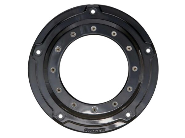 Derby Cover Porthole 5-hole Gloss Black 16-24 Touring - immagine 2