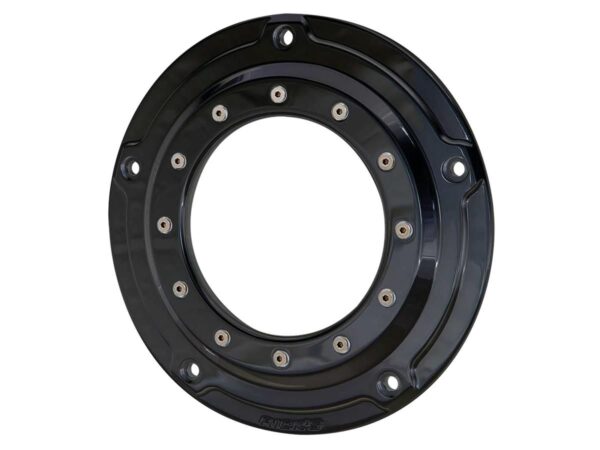 Derby Cover Porthole 5-hole Gloss Black 16-24 Touring