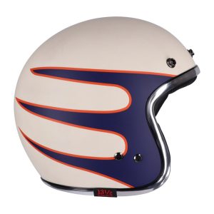 13 1/2 Skull bucket helmet Superior vintage white L