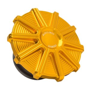 TAPPO BENZINA Arlen Ness, gas cap 10-Gauge. Gold