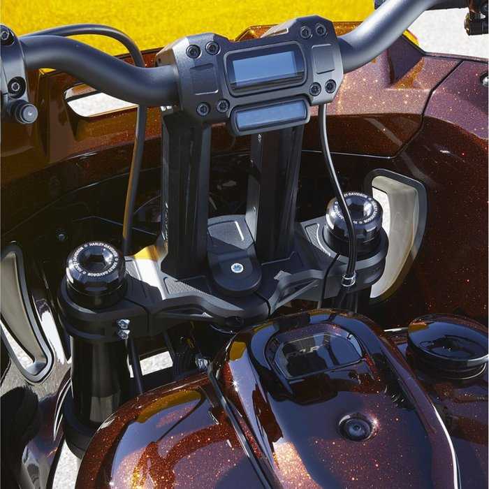 PIASTRA SUPERIORE FORCELLA PERFORMANCE 2 ,LOW RIDER S/ST 2020-25 - immagine 2
