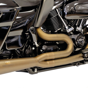 SCARICO 2-IN-1 REDTHUNDER Per tutti Touring Twin Cam 2009-2016 e Touring Milwaukee Eight dal 2017 a oggi, sistema corto nero
