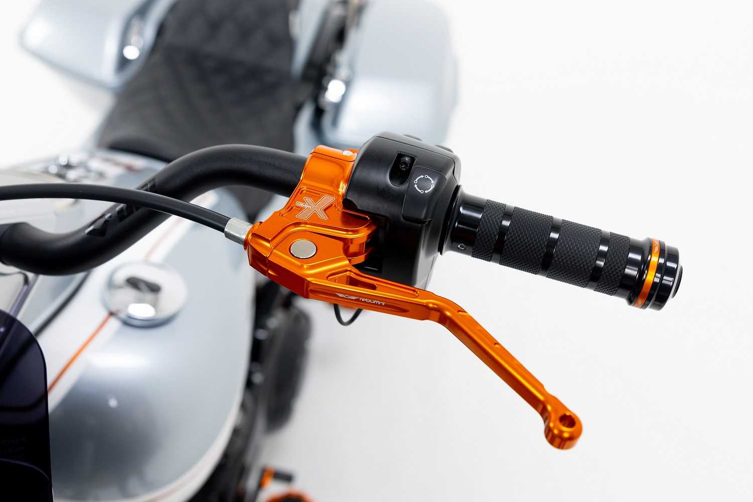 MANOPOLE REBUFFINI WHEELIE NERE TOURING 2024UP E SOFTAIL 2025 - immagine 3