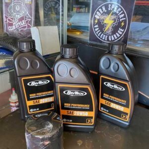 KIT TAGLIANDO MOTORE OLIO MINERALE HARLEY DAVIDSON SOFTAIL,DYNA EVOLUTION 1340 F. NERO