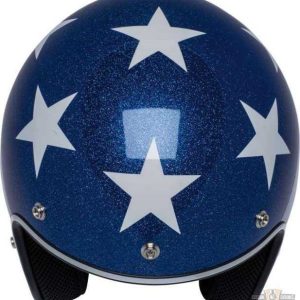 CASCO JET VINTAGE TORC Del Mar (T-50) ECE Open Face Helmet Captain Vegas RWB L