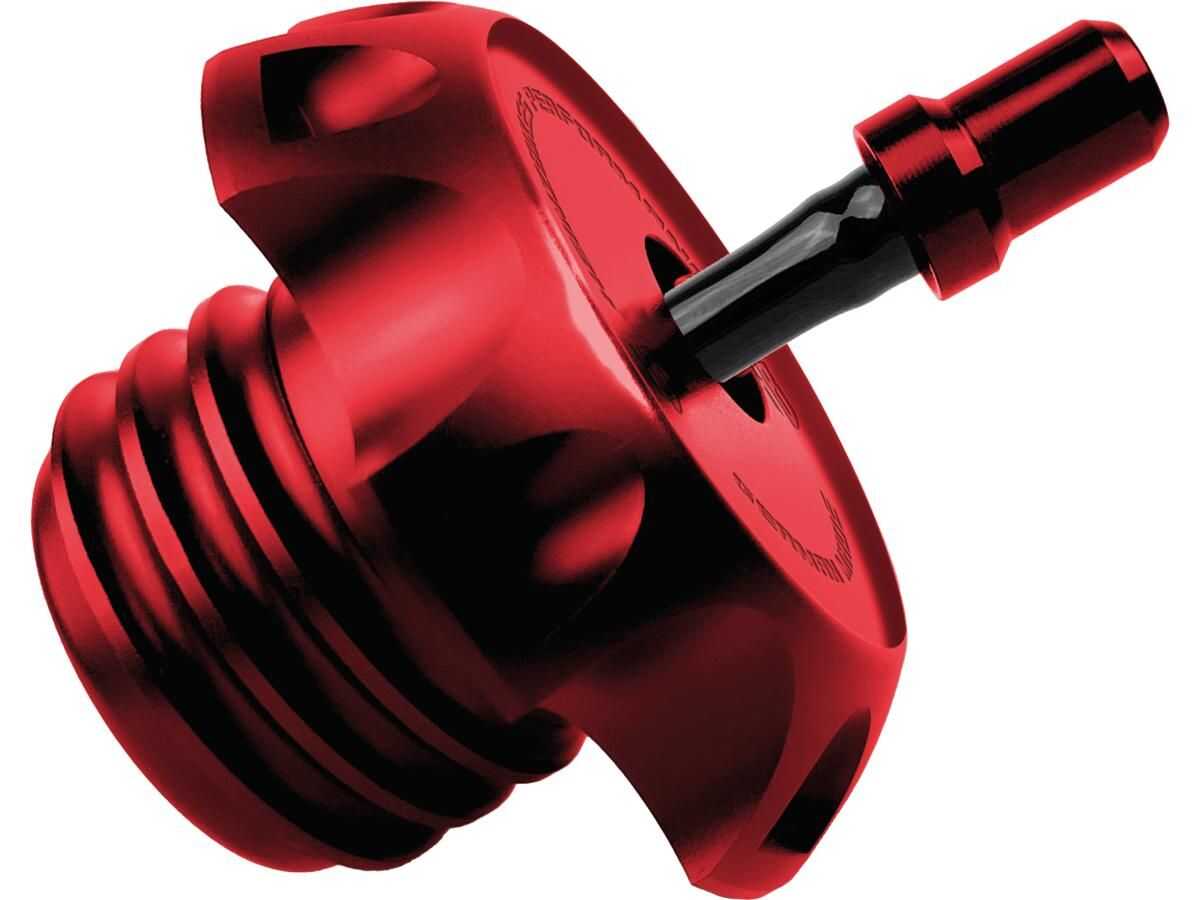 TAPPO SERBATOIO BENZINA PERFORMANCE HEINZBIKES RED ALL MODELS 95UP - immagine 3