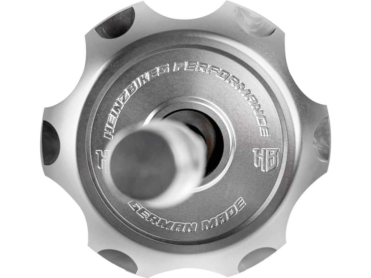 TAPPO SERBATOIO BENZINA PERFORMANCE HEINZBIKES SILVER ALL MODELS 95UP - immagine 2