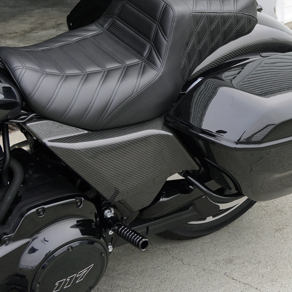 FULL CARBON SIDE PANELS ARLEN NESS TOURING 14-23 - immagine 3